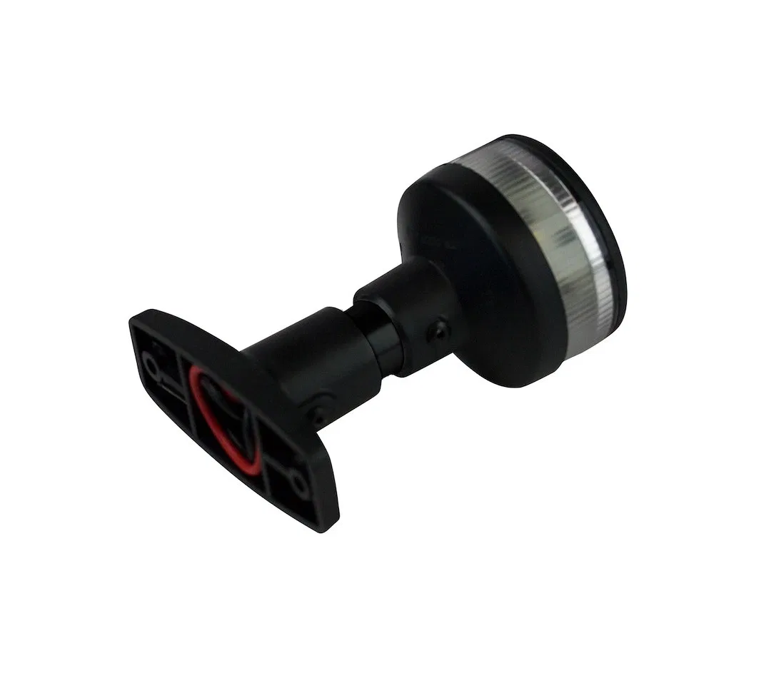 400010-1 – SEA DOG Navigation Light, All Around Light Round LED 12 Volt DC Clear Black Fixed Mount 4 Inch Height Nylo...